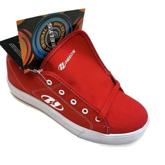 Heelys Other - HEELYS Red Pro 20 Canvas Skate Shoes Mens Size 8 HES10456 Red White